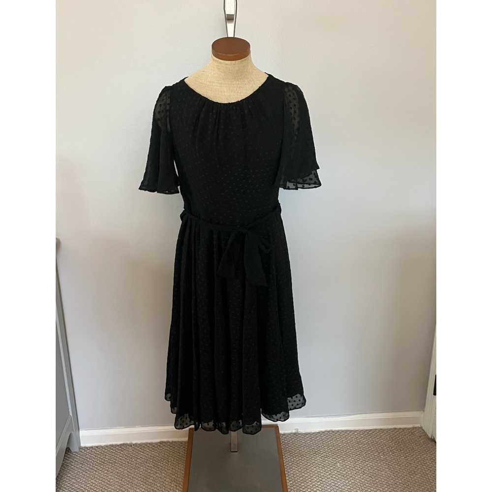 Kate Spade Black Midi Dress - Picture 8 of 8